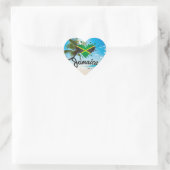 Jamaica Island Love - Proud Jamaicans - Sticker (Tasche)