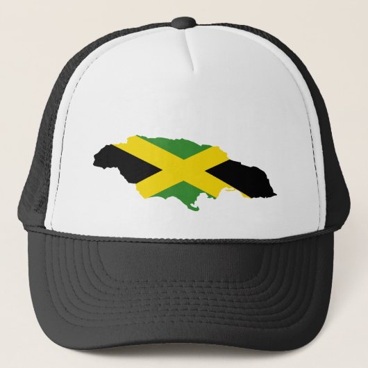 Jamaica Island - Proud Jamaicans Cap Truckerkappe (Vorderseite)