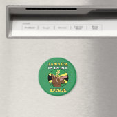 JAMAICA IST IN MEINEM DNA-T - Shirt Magnet (In Situ (Geschirrspüler))