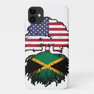 Jamaica Jamaica American USA Tree Roots Flag Case-Mate iPhone Hülle