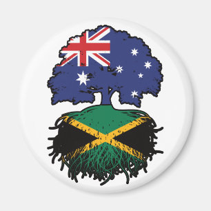 Jamaica Jamaica Australian Australia Tree Roots Magnet