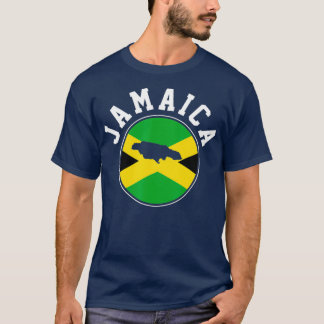 Jamaica Jamaica Flag Karte Geschenk T-Shirt