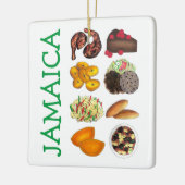 JAMAICA Jamaican Foods Caribbean Island Cuisine Keramikornament (Links)