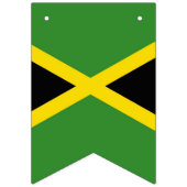 Jamaica Jamrock Rasta Reggae Jamaica Vibes Roots Wimpelkette (Zweite Fahne)