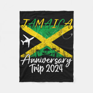 Jamaica-Jubiläumsreise Paar Sommerurlaub Tr Fleecedecke