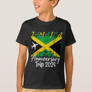 Jamaica-Jubiläumsreise Paar Sommerurlaub Tr T-Shirt