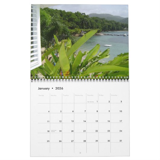 Jamaica-Kalender Kalender (Jan 2026)