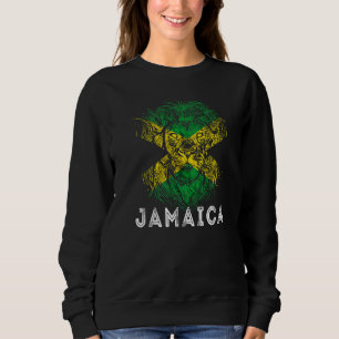 Jamaica King Safari Lion Head Karibohne Jamaica R Sweatshirt