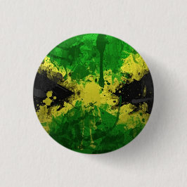 Jamaica Liebe Lion Rastafari Reggae Rasta Button