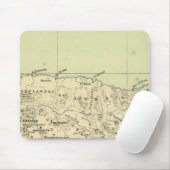 Jamaica Lithographische Karte Mousepad (Mit Mouse)