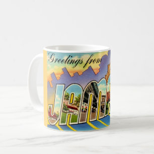 Jamaica Long Island Postcard Kaffeetasse