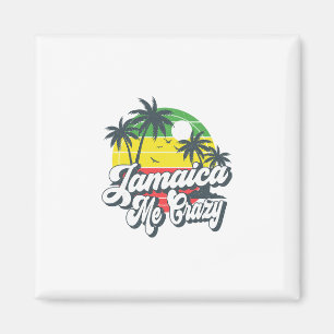 Jamaica macht mich verrückt Jamaikanische Kreuzfah Magnet