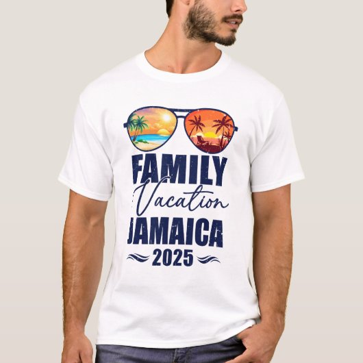 Jamaica Matching Family Vacation 2025 Making Memor T-Shirt (Vorderseite)