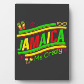 Jamaica Me Crazy Cruise Vacation Group Matching Fotoplatte (Vorderseite)