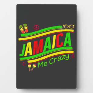Jamaica Me Crazy Cruise Vacation Group Matching Fotoplatte