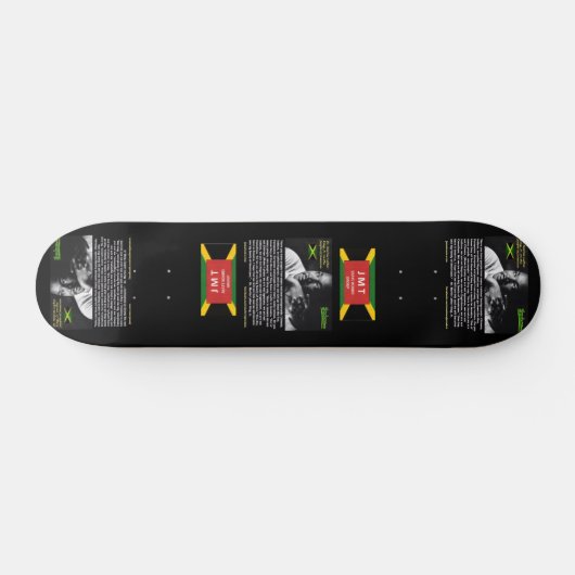 JAMAICA MLK 7 3/4" Skateboard Deck (Horizontal)