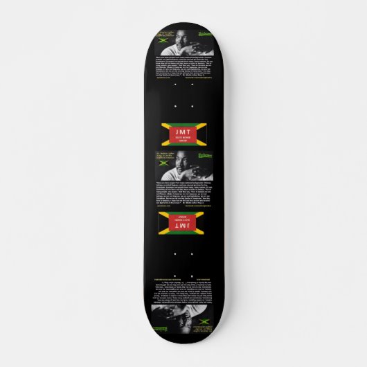 JAMAICA MLK 7 3/4" Skateboard Deck (Vorne)