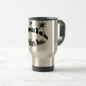 Jamaica "No Problem Mon!" Coffee Mug Reisebecher (VorderseiteRechts)