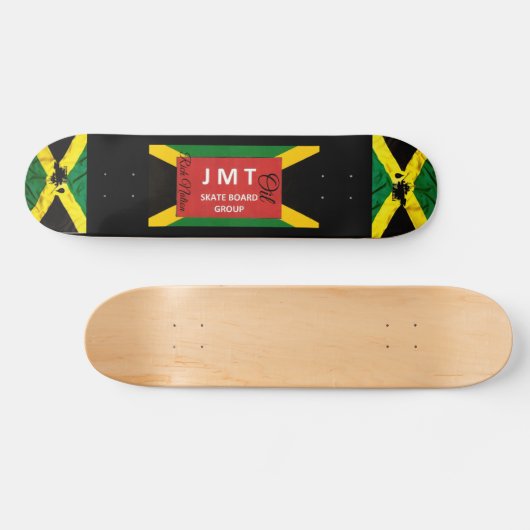 JAMAICA OIL RICH NATION 7 3/4" Skateboard Deck (Horizontal)