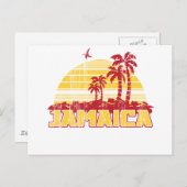 Jamaica Paradise Postkarte (Vorne/Hinten)