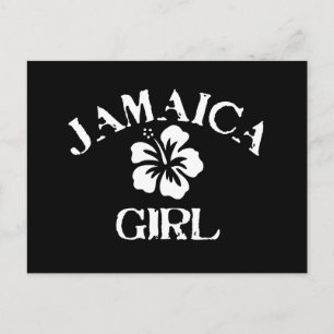 Jamaica Pink Girl Postkarte