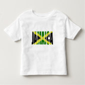 Jamaica plus flag kleinkind t-shirt (Vorderseite)