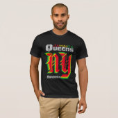 Jamaica Queens Blk. T-Shirt (Vorne ganz)
