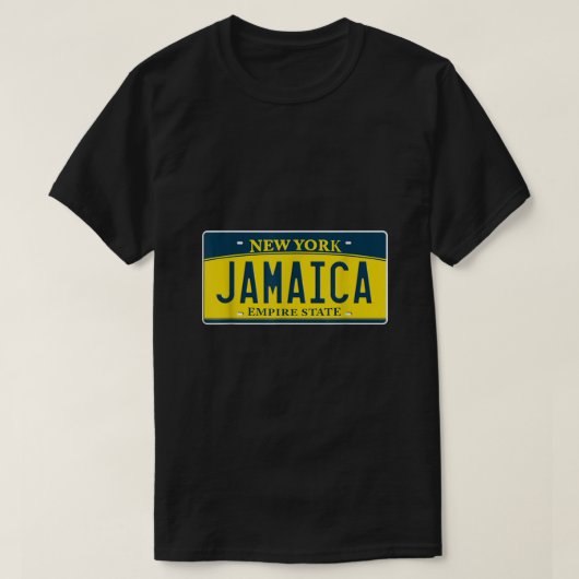 Jamaica Queens NY New York T-Shirt (Design vorne)