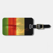Jamaica Rasta Colors Caribbean Island Beach Gepäckanhänger (Vorderseite horizontal)