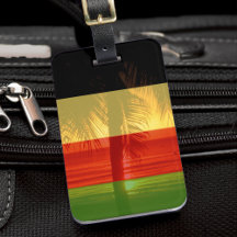 Jamaica Rasta Colors Caribbean Island Beach