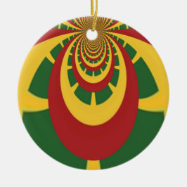 Jamaica Rasta Keramikornament