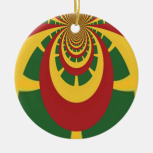 Jamaica Rasta Keramikornament