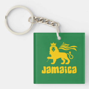 Jamaica Rasta Lion Schlüsselanhänger