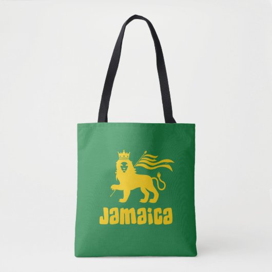 Jamaica Rasta Lion Tasche (Vorderseite)
