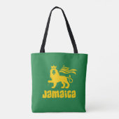 Jamaica Rasta Lion Tasche (Rückseite)