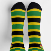 Jamaica Rasta Reggae Bobby Roots One Love Socks Socken (Oben)