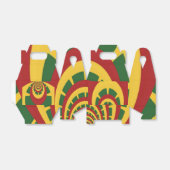 Jamaica Red Gold und Green Rasta Colors Geschenkschachtel (Ungefaltet)