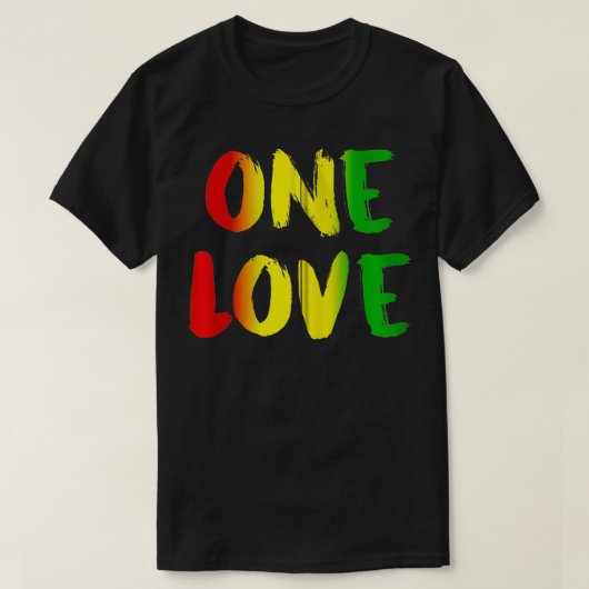 Jamaica Reggae Music Rasta Pride Zip T-Shirt (Design vorne)