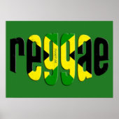 Jamaica-Reggae Poster (Vorne)