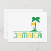 Jamaica Retro Postcard Postkarte (Vorne/Hinten)
