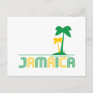 Jamaica Retro Postcard Postkarte