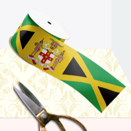 Jamaica Ribbon, Emblem, patriotisch, jamaikanische Satinband