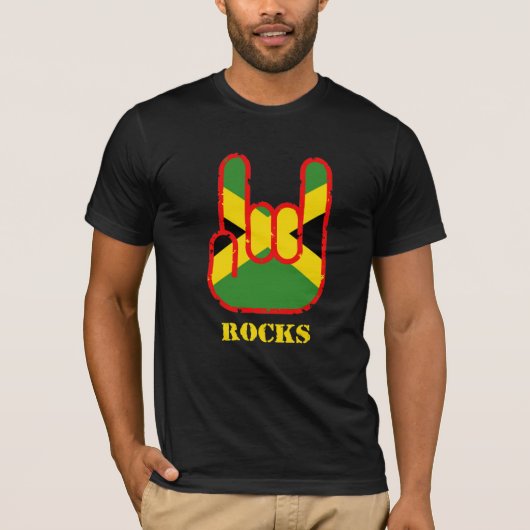 Jamaica Rocks T-Shirt (Vorderseite)
