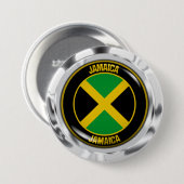 Jamaica Round Emblem Button (Vorne & Hinten)