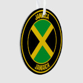 Jamaica Round Emblem Ornament (Vorderseite)