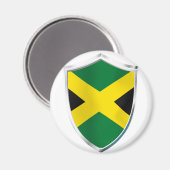 Jamaica Schild Magnet (Vorderseite/Rückseite)