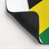 Jamaica Schild Mousepad (Ecke)