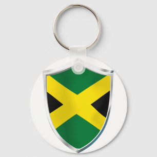 Jamaica Schild Schlüsselanhänger