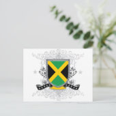 Jamaica Shield 2 Postkarte (Stehend Vorderseite)