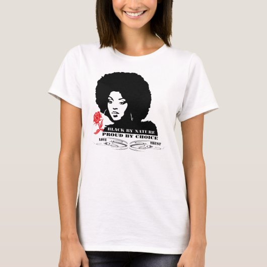 Jamaica Shirt "Black by Nature" (Vorderseite)